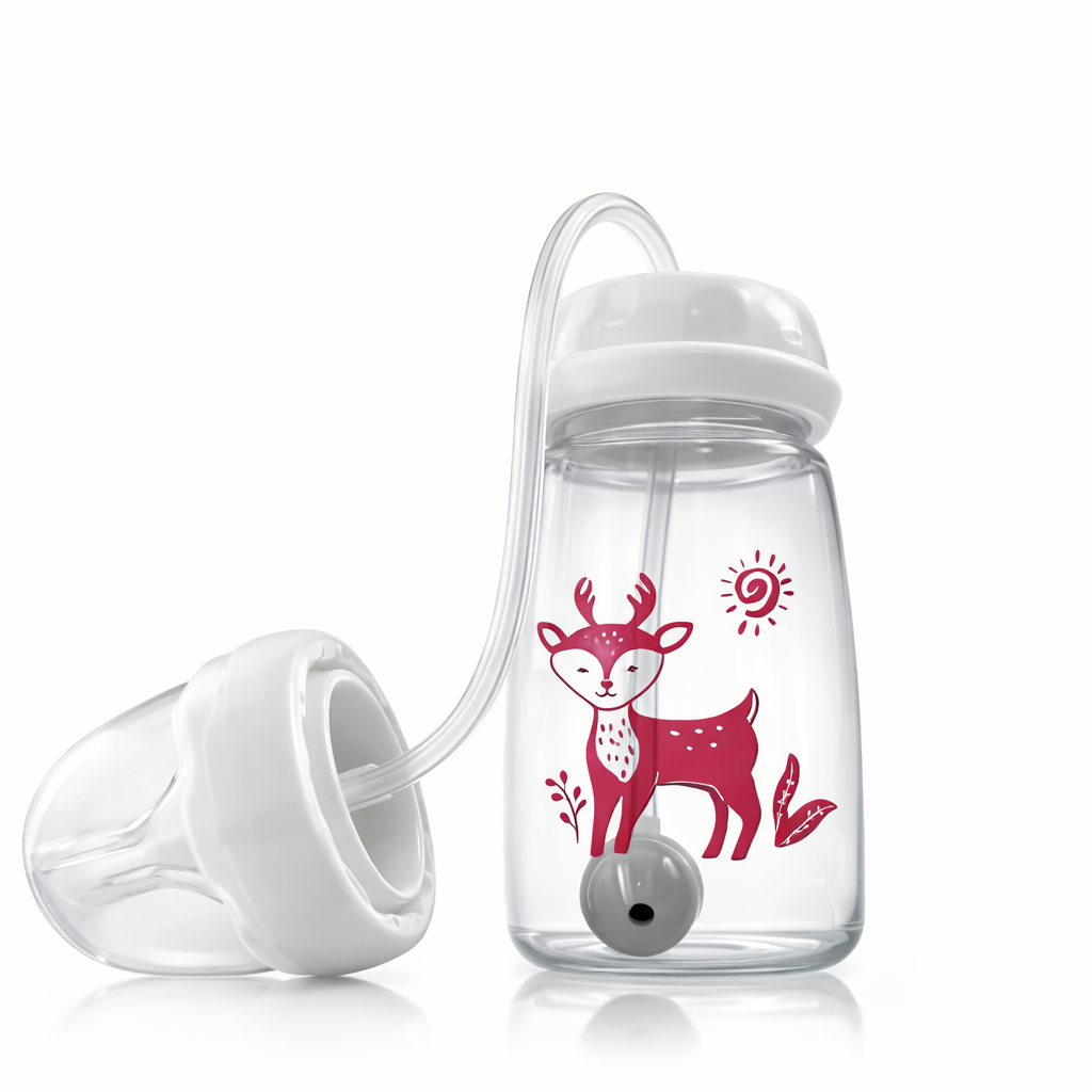 Freihand-Babyflasche