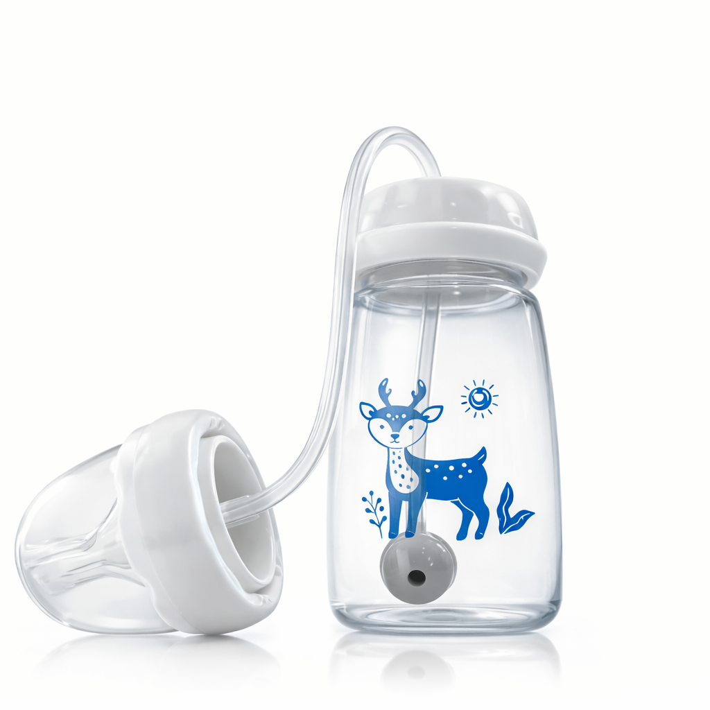 Freihand-Babyflasche